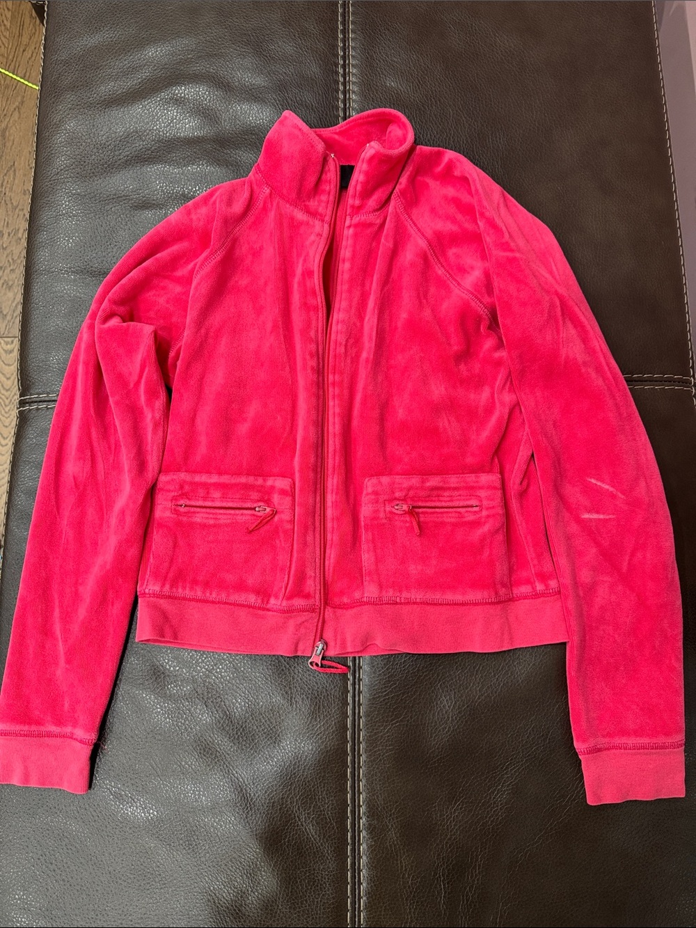 Women’s Pink Full-Zip Fleece Jacket